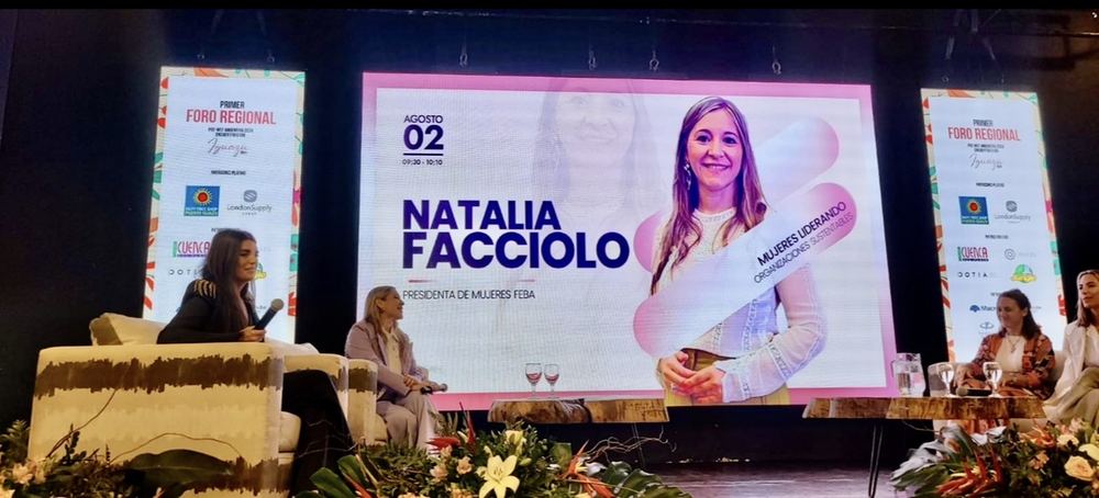 Natalia Facciolo at the First Regional Pre-WEF Forum